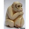 Mammoth Netsuke - Monkey thumbnail-1