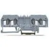 2 * 2 Pole Conductor Through Terminal Blocks, Spring Terminal Block SP204 thumbnail-1
