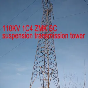 MEGATRO 110KV 1C4 ZMK SC Suspension Transmission Tower thumbnail-3