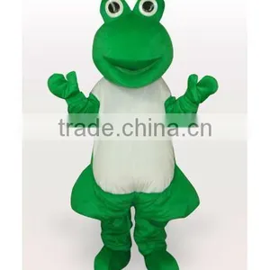 Green Frog Short Plush Adult Mascot Funny Costume thumbnail-1