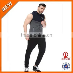 High Quality and Nice Tracksuit Men Wholesale /men Blank Dry Fit Sportwear Tracksuits H-2139 thumbnail-6