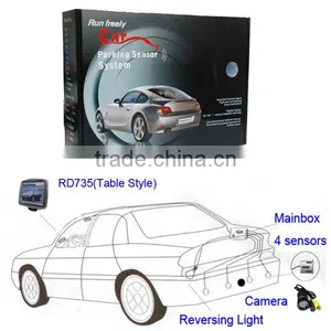Wireless Rearview Camera Optional 3.5 Inch TFT Monitor Video Parking Sensor System thumbnail-6
