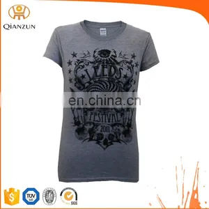 Wholesale Custom Ladies T-shirt Print Design thumbnail-2