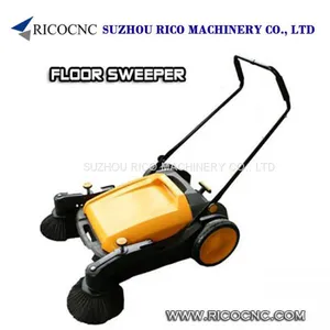 Commercial Manual Floor Sweepers Push Mechanical Clearner for Wood Workshop thumbnail-1