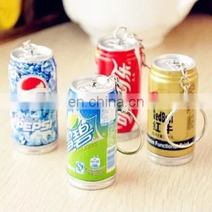 High Quality Plastic Beer Can Key Ring thumbnail-1