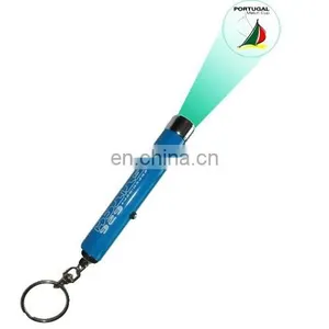 Metal Mini Flashlight Advertisment Projector Keyring thumbnail-4
