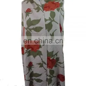 Woven and Knitted Cashmere With Block (Screen) Print thumbnail-2
