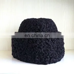 Hot Sale Great Retro Karakul Fur Hat Cap thumbnail-5