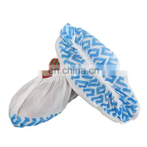 Printed Skidproff pp Nonwoven Shoe Cover thumbnail-3