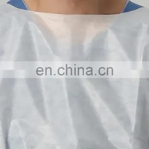Disposable AAMI Level Elastic Cuff Polypropylene Confortable Anti-microorganism Protective Gowns thumbnail-2