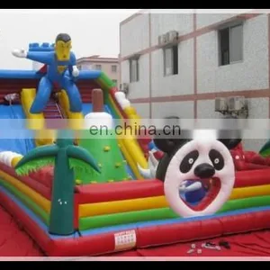 Super Attractive Inflatable Jumping Amusement Park/Children Play Inflatable Jumping Funcity Bouncer thumbnail-1