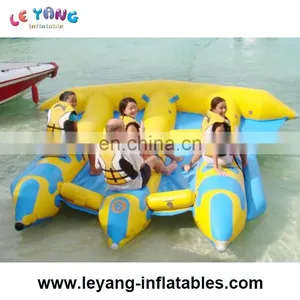 Inflatable Water Toys Flying Fish Floating Banana Boat for Sale thumbnail-1