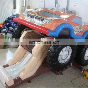 PVC Material Inflatable Car Combo, Inflatable Car Bouncer HT005 thumbnail-1