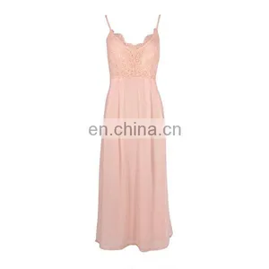 Latest Sweet Pink Prom Dress Fashion Lace and Chiffon Women Dresses thumbnail-4