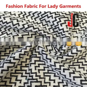 B2788JC Polyester Spandex Knit Wholesale Jacquard Fabric Price per Meter thumbnail-3