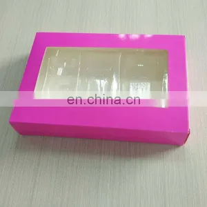 Cheap Paper Bath Bomb Packaging Box With Clear Pvc Winder thumbnail-1