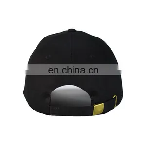 High Quality Wholesale Promotional Custom Plain Metal Buckle Cotton Baseball Cap thumbnail-5