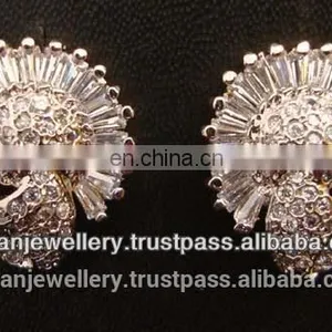 Cz Earrings Jewelry Manufacturer, Cz Chandelier Jewellery Exporter thumbnail-2