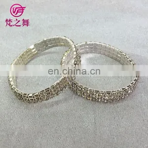 Fashion Cheap Full Diamond Belly Dance Bracelet Jewelry P-9048# thumbnail-1
