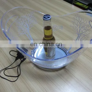 New Design Bar Use Led Plastic Champagne Bucket With Handle thumbnail-5