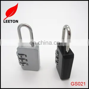 Factory Supply Colorful Metal 3 4 Digit Combination Padlock for Bag thumbnail-2