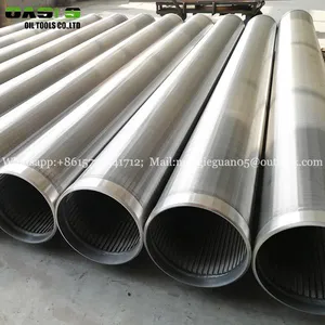 6 5/8'' Water Well Screen for Deep Water Well Drill Slot Wedge Wire Thread/plain END Connecttion thumbnail-2