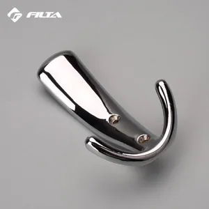 Fancy Design Filta Hardware Eco-Friendly Home Design Storage Small Double Zinc Alloy Coat Hook Hanger 6509 thumbnail-3