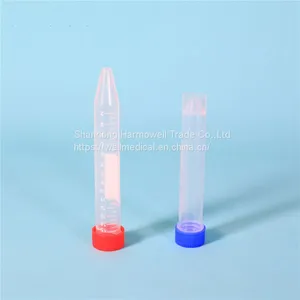 Good Quality 15ml Screw Cap Conical Test Tube for Centrifuge thumbnail-1