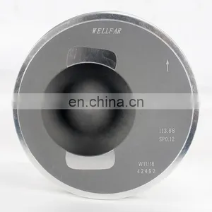 Diesel Parts 6C Single or Double Alfin PISTON for Cummins 3917707 thumbnail-2
