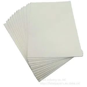 250gsm 2500gsm Grey Back Laminated Lining Cardboard thumbnail-2