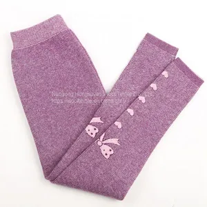 Autumn and Winter Computer Jacquard Wool Warm Pants Children's Warm Pants thumbnail-2