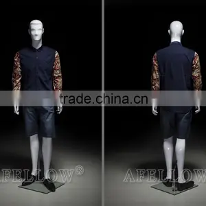 Fiberglass Full Body Abstract Model Mannequin Man Dummy for Clothes Store KEN4 thumbnail-2