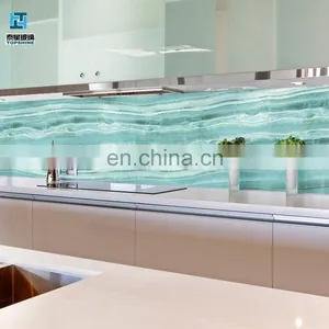 6mm Tempered Kitchen Glass Splash Back With Silk Screen Printing thumbnail-1