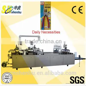 Flat Plate Daily Necessities PVC Paper Clamshell Blister Packing Machine Wholesale thumbnail-1