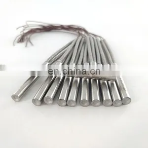 Electric Air Tubular Heater Cartridge Heater With Cooling Fins thumbnail-4