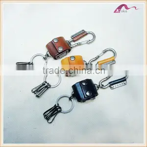 Personalized Men Leather Keychains For Multiple Keys Promotional thumbnail-1