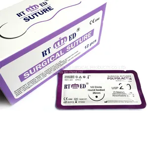 Shangdong Haidike Absrobale Pgla Polyglactin 910 Suture thumbnail-5