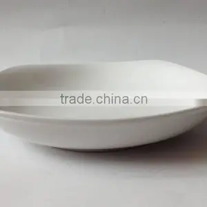 8.75inch Porcelain Square Soup Bowl thumbnail-1