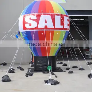 Inflatable Outdoor Giant Advertising Ground Ballon / Giant Promotion Hot Selling Grand Opening Advertising Balloon thumbnail-1