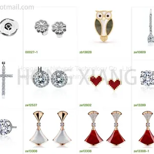 Branded Jewelry Style Fashion S925 Earrings Set thumbnail-2