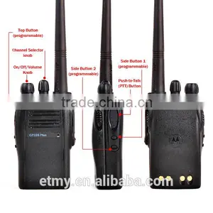 Radio Motorola Walkie Talkie Gp328 Plus thumbnail-5