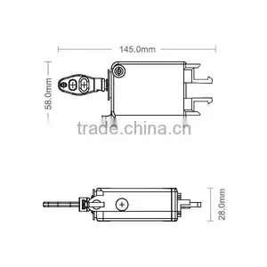 High Performance Auto Central Door Lock Peugeot thumbnail-4