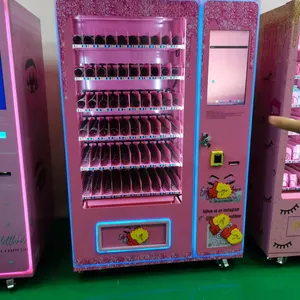 Self Service Glitter Cabinet Beauty Vending Machine For Eyelashes and False Hair thumbnail-4