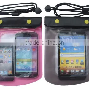 2013 Korean Waterproof Cell Phone Bag Wet Wallet Bag Rain/uv Protection Bag Summer Sports Beach Dry Neck Pouch thumbnail-2