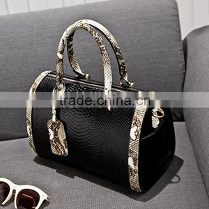 C88781A European Women Crocodile Grain Handbag Factory Wholesale Women Tote Bags thumbnail-5