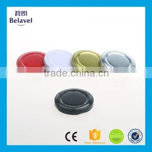 Wholesale 43mm 48mm 58mm Cheap Colorful Metal Cap for Pudding Jar thumbnail-3