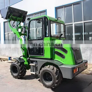 Hydrostatic Transmission 908 800KG Green Garden Trucking Mini Wheel Loader Compact thumbnail-3