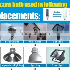CE RoHS AC100~300V 180degree 131lm/w External Driver E27/E40 Led High Bay Light 40 Watt thumbnail-2