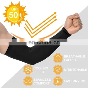 Outdoor Sports Sunscreen Ice Silk Sleeve Women's Driving and Riding Breathable UV Protection Arm Cover Men's Summer thumbnail-3