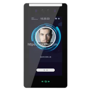7-inch Liveness Scan Facial Time Attendance Machine With Access Control thumbnail-1